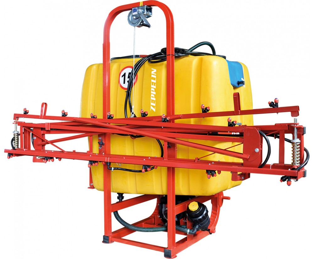 Pulverizadores suspendidos con barras