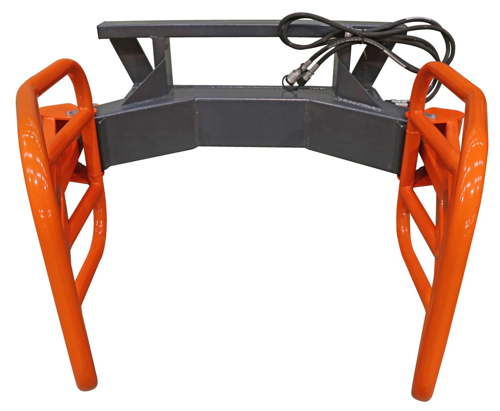 Pinza carga pacas hidráulica un cilindro