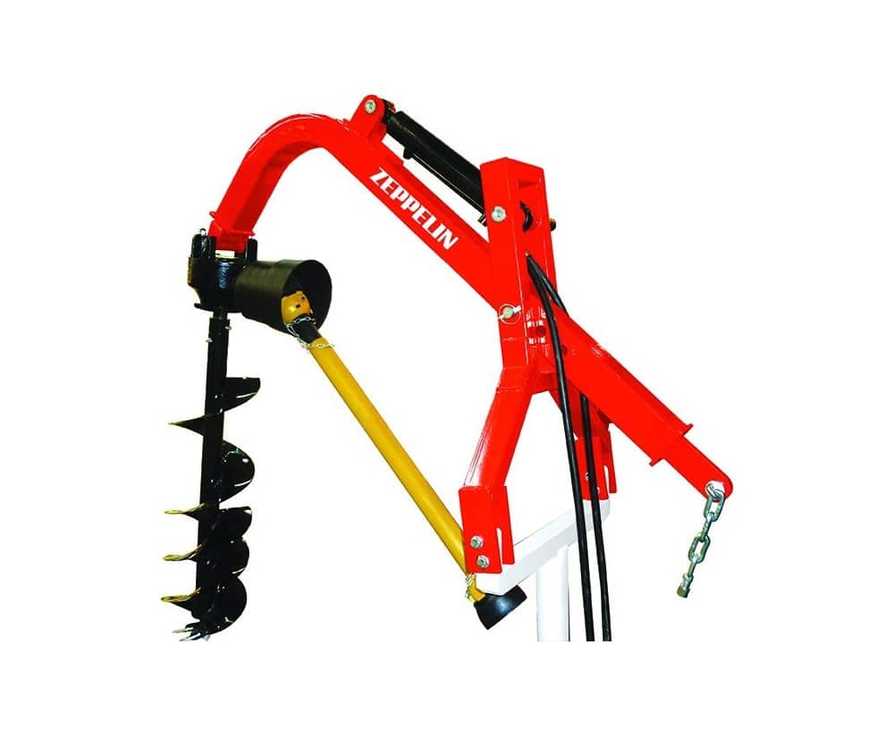 Ahoyadora hidráulica al tractor