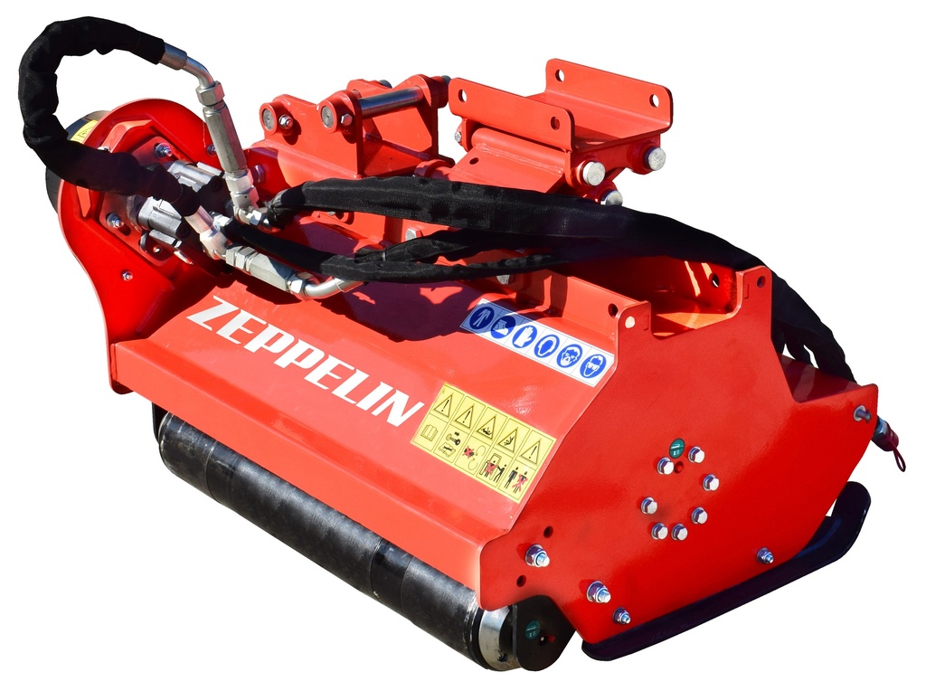 Cabezal desbrozador de cuchillas hidráulico spider